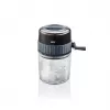 GEFU SLUSH ηλεκτρικός θρυμματιστής πάγου 100 W 1,2L ασημί/μαύρο