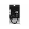 GEMBIRD Cablexpert PC-184-VDE Καλώδιο Τροφοδοσίας, C7, VDE-πιστοποιημένο, Μαύρο, 1,8 m