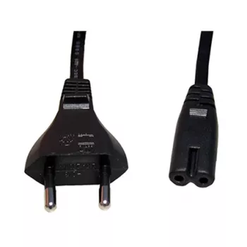 GEMBIRD Cablexpert PC-184-VDE Καλώδιο Τροφοδοσίας, C7, VDE-πιστοποιημένο, Μαύρο, 1,8 m