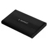 Gembird EE2-U2S-5 Εξωτερική Θήκη USB 2.0 για 2,5 ίντσες SATA HDD/SSD, Αλουμίνιο, Μαύρο
