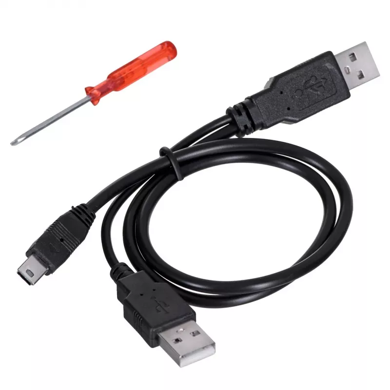 Gembird EE2-U2S-5 Εξωτερική Θήκη USB 2.0 για 2,5 ίντσες SATA HDD/SSD, Αλουμίνιο, Μαύρο
