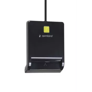 Gembird FD2-SCR Καθολικός αναγνώστης smart card USB, Μαύρο
