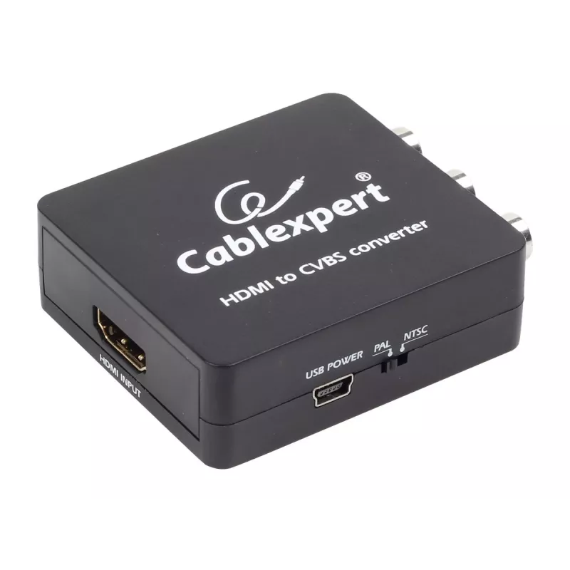 Gembird Μετατροπέας HDMI σε CVBS + Stereo Audio