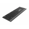 Gembird KB-MCH-06 Slim Ενσύρματο πολυμεσικό πληκτρολόγιο με προσαρμογέα Type-C, US-Layout, Μαύρο