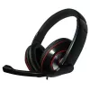 Gembird MHS-001 Στερεοφωνικό Headset με Ρύθμιση Έντασης, Ενσύρματο, Over-Ear, Μαύρο