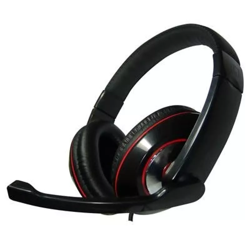 Gembird MHS-001 Στερεοφωνικό Headset με Ρύθμιση Έντασης, Ενσύρματο, Over-Ear, Μαύρο