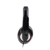 Gembird MHS-001 Στερεοφωνικό Headset με Ρύθμιση Έντασης, Ενσύρματο, Over-Ear, Μαύρο