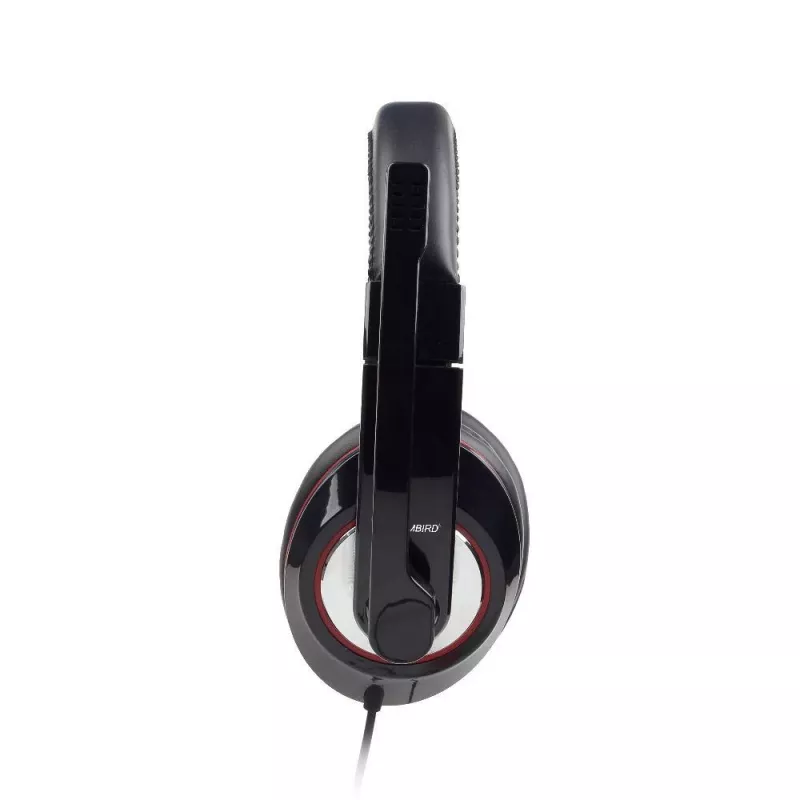 Gembird MHS-001 Στερεοφωνικό Headset με Ρύθμιση Έντασης, Ενσύρματο, Over-Ear, Μαύρο