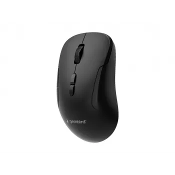 Gembird MUSW2-7B-01 Dual-Mode ασύρματο ποντίκι (2.4G + Bluetooth), 1600 DPI, 7 κουμπιά, Μαύρο