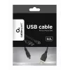 Gembird Καλώδιο USB 2.0 Micro-USB AM-MBM5P 0,3m Μαύρο