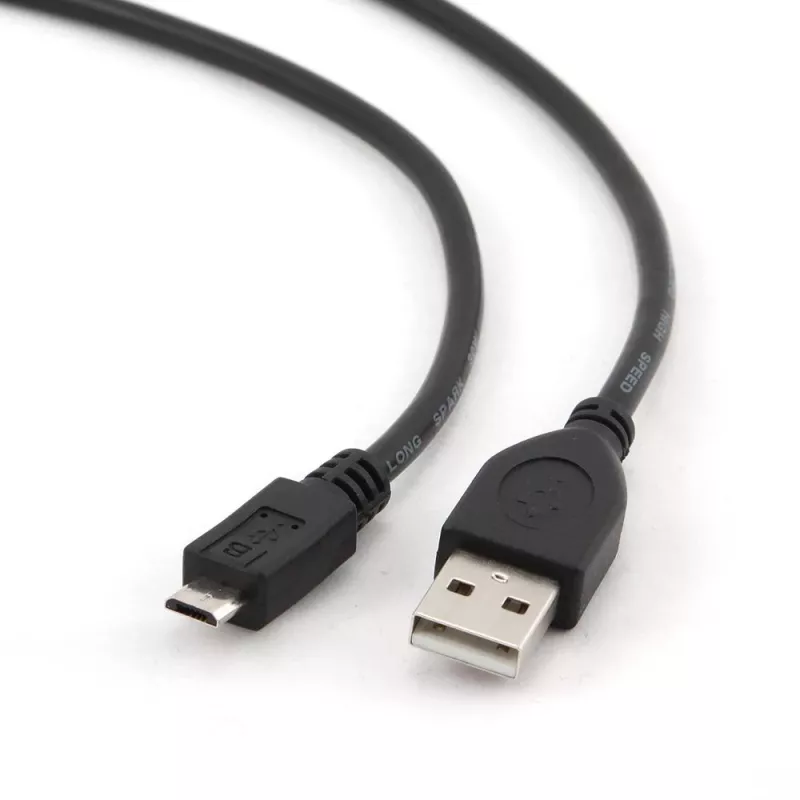 Gembird Καλώδιο USB 2.0 Micro-USB AM-MBM5P 0,3m Μαύρο