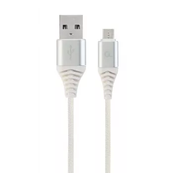 GEMBIRD Καλώδιο USB 2.0 σε Micro-USB 1m μαύρο/λευκό