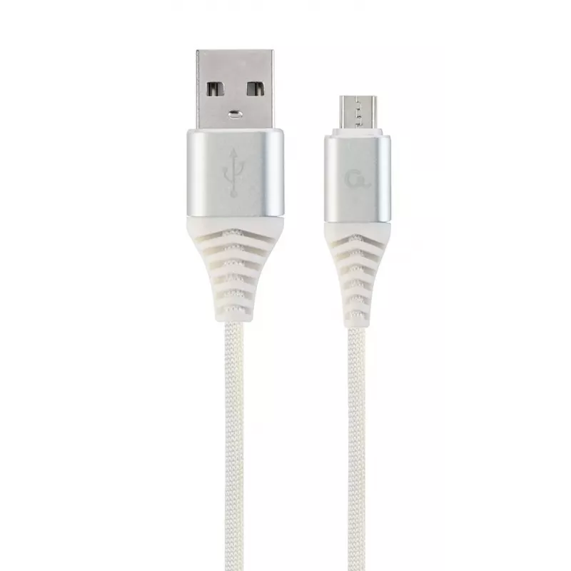 GEMBIRD Καλώδιο USB 2.0 σε Micro-USB 1m μαύρο/λευκό