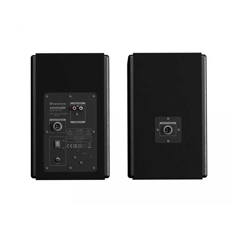 Genesis Arsen 402BT NGS-2415 ηχεία υπολογιστή, 2.0, 60 W, Bluetooth 5.3, μαύρα