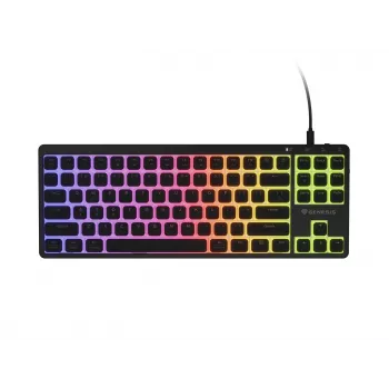GENESIS Thor 430 TKL Μηχανικό Πληκτρολόγιο Gaming RGB Φωτισμός US-Layout Μαύρο