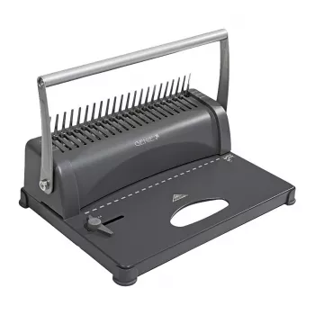 Genie CB 850 Χειροκίνητη μηχανή βιβλιοδεσίας comb, 350 φύλλα, μαύρη