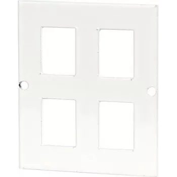 GETFORT 12-Port Cat.5e UTP 10-Inch Patch Panel, RJ45, 1U, μαύρο