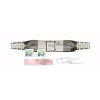 GETFORT 58459 Cat.6 UTP Tool-less RJ45 Keystone Jack, Λευκό