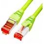 GETFORT Cat.6A S/FTP LSOH Καλώδιο Patch 0,25 m Πράσινο