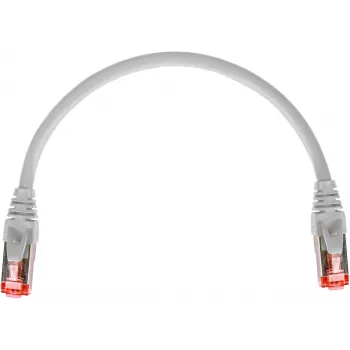 GETFORT Cat.6A S/FTP LSOH Καλώδιο Patch 0,25 m Γκρι