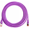 GETFORT Καλώδιο Patch Cat.6A S/FTP LSOH 5m Μωβ