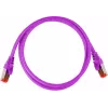GETFORT Cat.6A S/FTP LSOH Patchkabel 1m μωβ