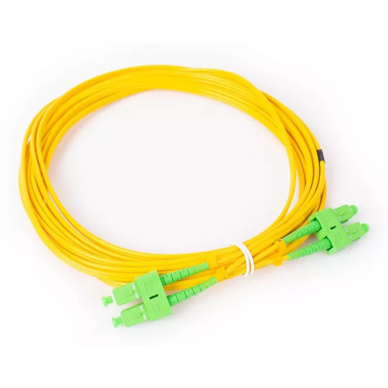 GETFORT GF-SASAD5 Καλώδιο Patch Οπτικής Ίνας Singlemode Duplex SC/APC σε SC/APC, 5 m
