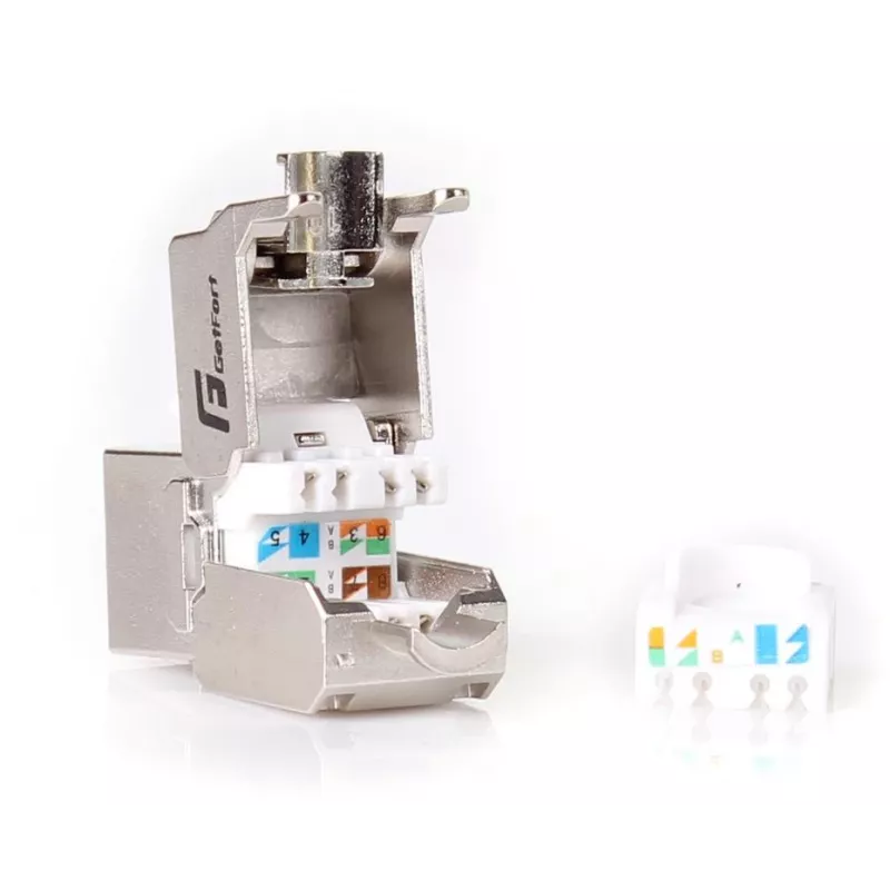 GETFORT KGF-5EFTP-NT Cat.5e FTP Μονάδα Keystone, χωρίς εργαλεία