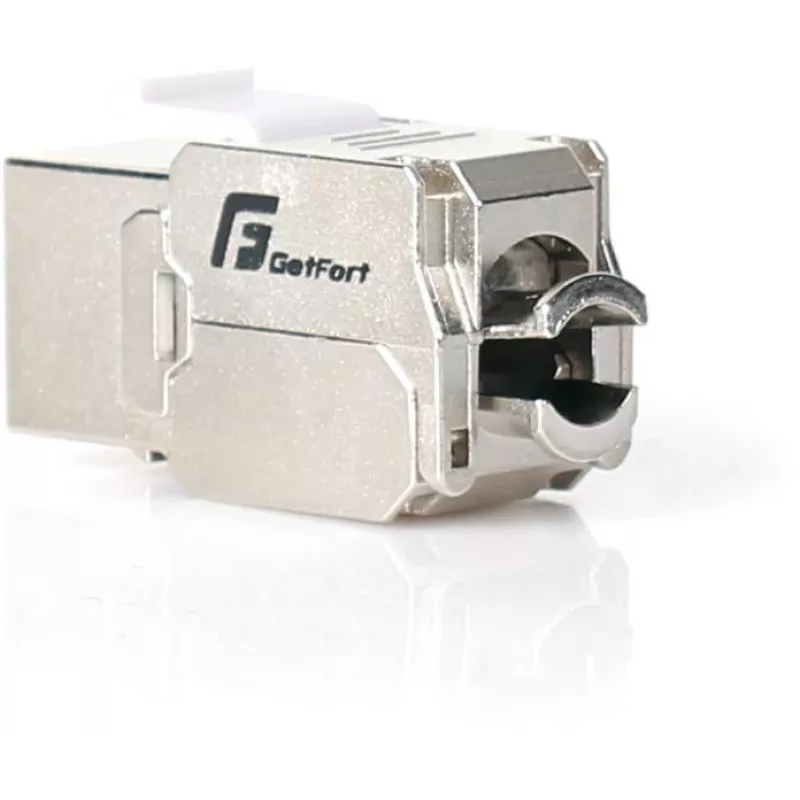 GETFORT KGF-6AFTP-NT Cat.6A FTP Keystone θηλυκό module χωρίς εργαλεία