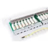 GETFORT PGF-6FTP24-B6-G Patch Panel FTP CAT.6 24 Θυρών Γκρι 1U Τοποθέτηση σε Rack
