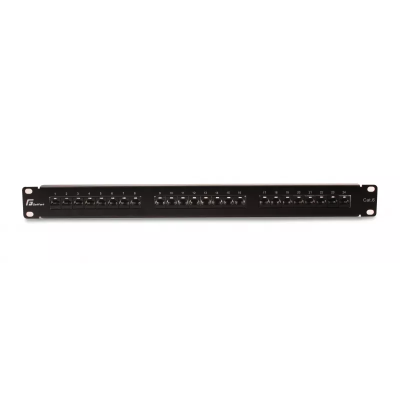 GETFORT PGF-6UTP24-B5 Patchpanel 24 Θυρών UTP Cat.6