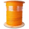 GETFORT Premium Καλώδιο Patch Cat.6 F/UTP LSOH, 1m, γκρι