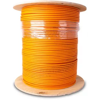 GETFORT Premium Καλώδιο Patch Cat.6 F/UTP LSOH, 1m, γκρι