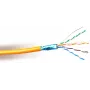 GETFORT Premium Καλώδιο Patch Cat.6 F/UTP LSOH, 1m, γκρι