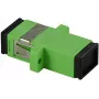 GETFORT SC/APC Αντάπτορας οπτικής ίνας Simplex, Singlemode, Πράσινο, τοποθέτηση με φλάντζα