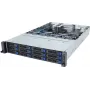 Giga Computing GigaByte R263-S30-AAH2 2U Rackmount Server Barebone, 12x 3,5 ίντσες/2,5 ίντσες Hot-Swap Bays, 2x 1300W Redundant PSU, Intel C236, LGA 1151