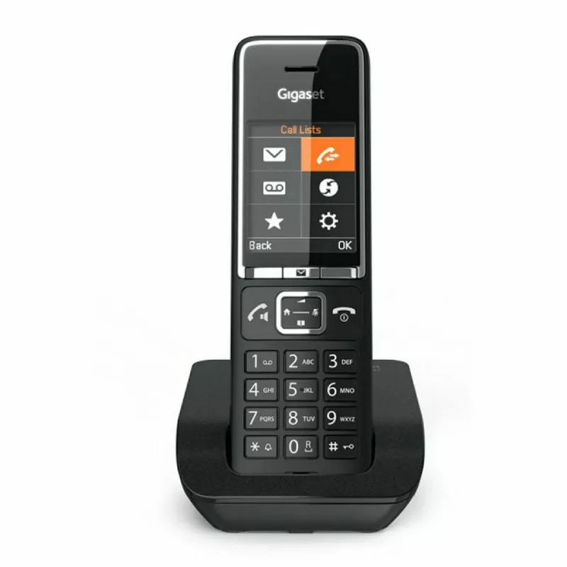 Gigaset Comfort 550 DECT ασύρματο τηλέφωνο - Black Chrome