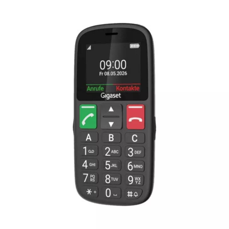 Gigaset GL30 S30853-H1254-R101 τηλέφωνο με πλήκτρα, μαύρο
