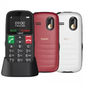 Gigaset GL30 Black | Dual-SIM τηλέφωνο με πλήκτρο SOS