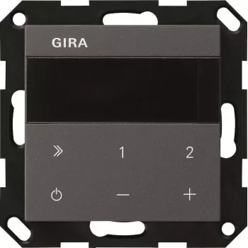 GIRA 232028 UP-Radio IP System 55 ανθρακί