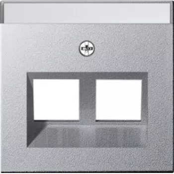 GIRA 264026 πρίζα σύνδεσης RJ-45, Cat.6A θωρακισμένη, αλουμίνιο