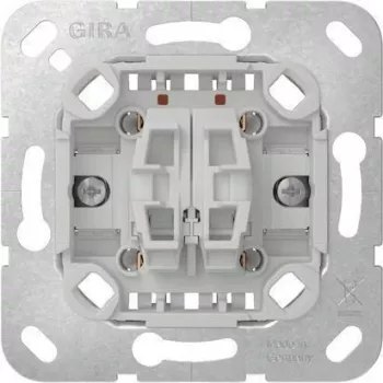 Gira 312800 Διπολικός διακόπτης εναλλαγής, 10A 250V AC, βίδες, χωνευτός