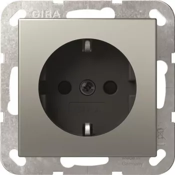 Gira 4188600 SCHUKO System 55 Ανοξείδωτη μονάδα πρίζας