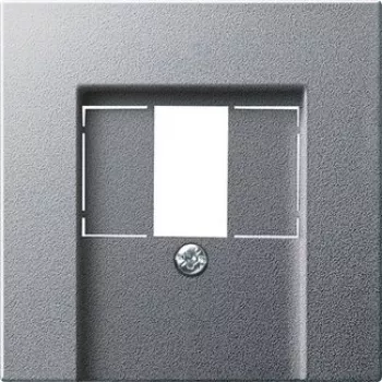 Gira Κάλυμμα για πρίζα TAE, System 55, αλουμίνιο 027626