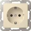 Gira System 55 Πρίζα SCHUKO κρεμ λευκό (418801)