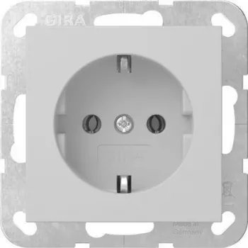 Gira System 55 Πρίζα SCHUKO Γκρι Ματ 4188015