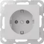 Gira System 55 Πρίζα SCHUKO Γκρι Ματ 4188015