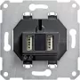 Gira μονάδα φόρτισης USB Standard 55, E2, Event, Esprit, ClassiX, System 55 (235900)