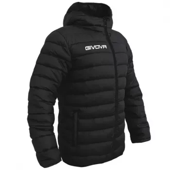 Givova Olanda Unisex Αθλητικό Μπουφάν Μαύρο Full-Zip Μακρυμάνικο