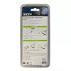 GIZZU 1,8 m Nano Key Lock Καλώδιο Ασφαλείας με Κλειδί - Μαύρο